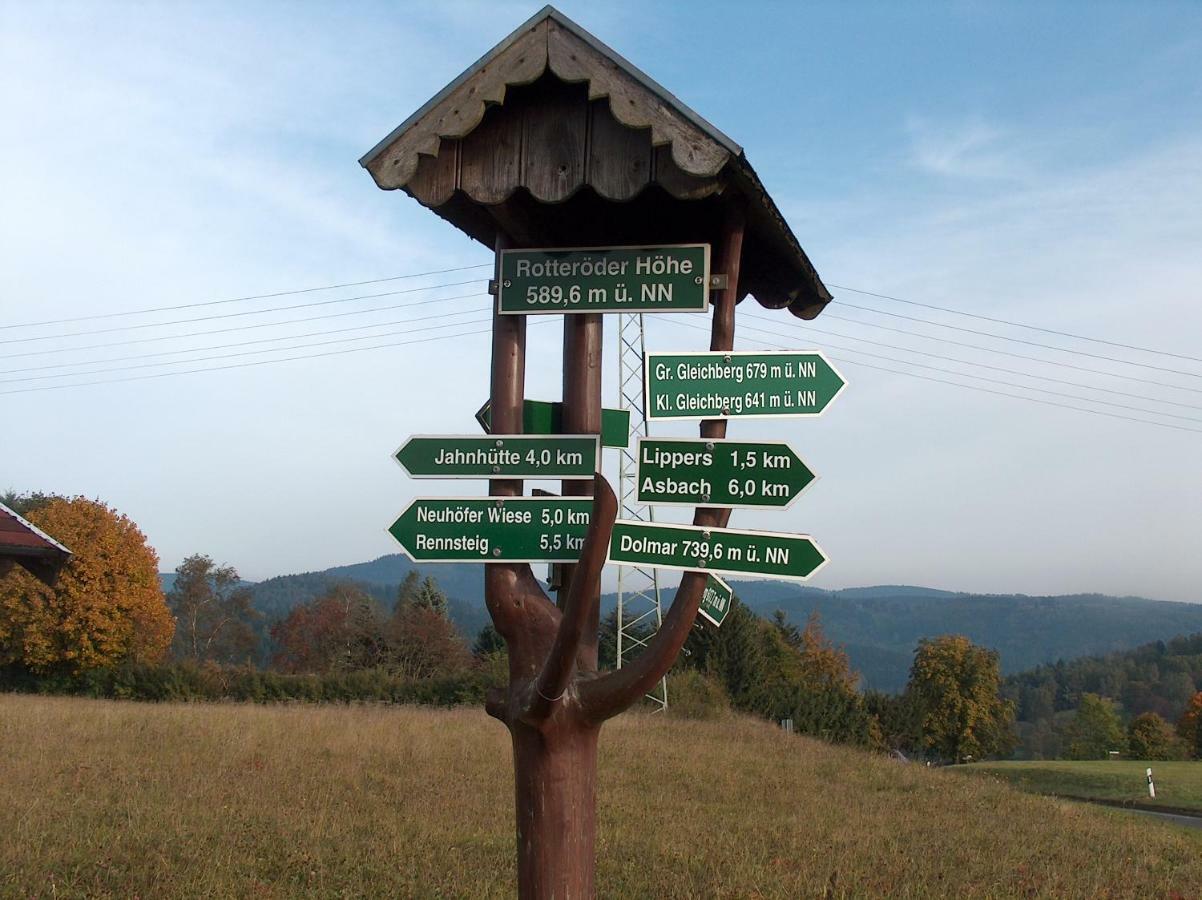 Ferienwohnung Wanderurlaub Thueringen Schmalkalden Εξωτερικό φωτογραφία